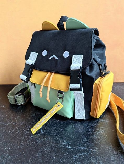 Stylish School Bags, The Bun, Cat Backpack, Profile On Instagram, Cute Backpacks, Live Colorfully, Really Cute Outfits, Kawaii Clothes, Cute Bags