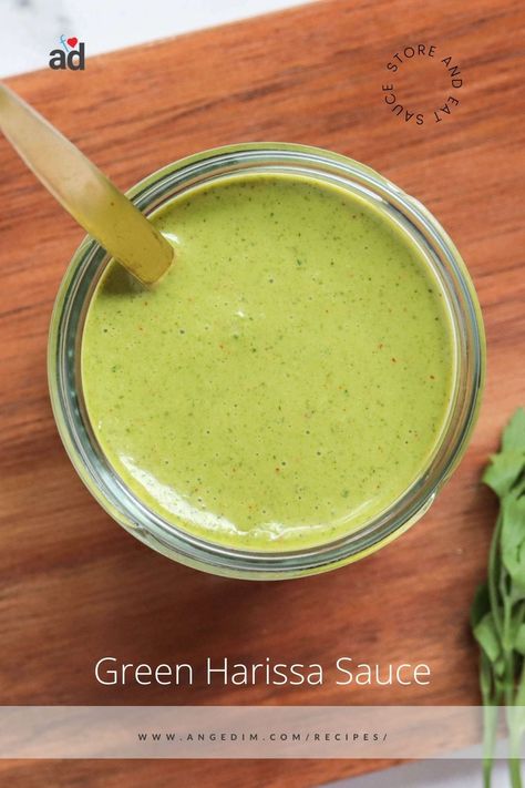 Green Harissa Sauce  Green Harissa is a vibrant, spicy, herbaceous sauce from North Africa.  #herbalmedicine #naturalremedies #vitamins #chinesemedicine #plantpath #herbalist #medicinalplants #medicinalherbs #nutrients #herbalmagic #herbalists #naturalremedy #natropathiccarebayarea Green Harissa, Harissa Sauce, Lavender Botanical, Depth And Complexity, Harissa Paste, Spinach Curry, Sweet Potato Spinach, Low Carb Vegan, Herbal Magic