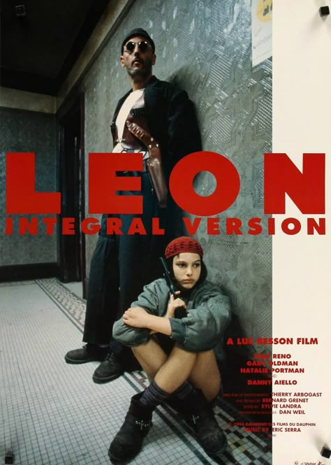 The Professional Movie, Leon The Professional, Professional Poster, Luc Besson, Jean Reno, Thriller Film, Gary Oldman, Movies And Series, Japanese Poster