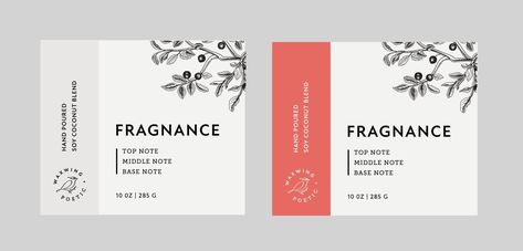 Minimal label design for candle and skincare brand Skincare Label Design, Minimal Label Design, Gourd Bottle, Eco Packaging Design, Cosmetic Labels Design, Candle Label Design, Shampoo Packaging, Candle Labels Design, Carton Design