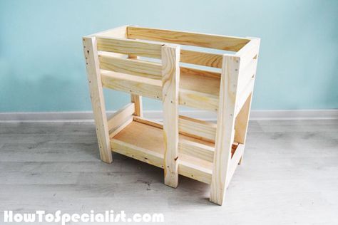 Diy Doll Bunk Bed, Doll Bed Diy, Best Doll House, Doll House Diy, Doll Bunk Beds, Woodworking Plans Toys, Bunk Bed Plans, Diy Bunk Bed, Murphy Bed Plans