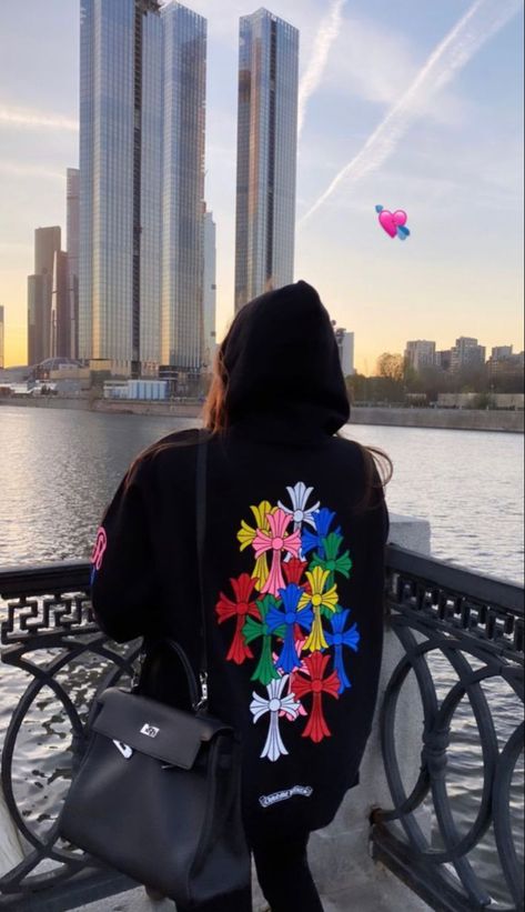 Chrome Hearts Jacket, Chrome Hearts Outfit, Chrome Hearts Hoodie, Black Men Street Fashion, Super Rich Kids, Heart Clothes, Hearts Girl, Fire Fits, Baddie Outfits Casual