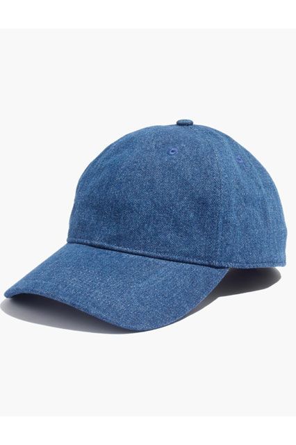 Denim Baseball Cap Outfit, Madewell Outfits, Baseball Cap Outfit, Cap Outfit, Denim Baseball Cap, Hats Baseball, Cap Hats, Denim Hat, Ball Caps