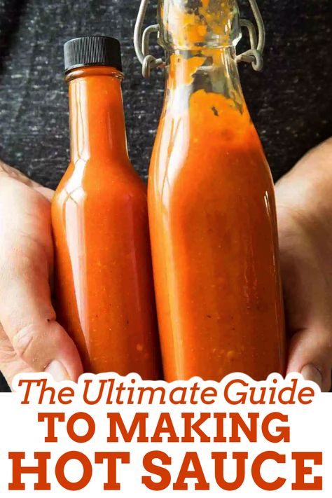 Homemade Tabasco Sauce Recipe, International Sauces, Tabasco Sauce Recipe, Tabasco Peppers, Diy Sauces, Hot Pepper Recipes, Tabasco Hot Sauce, Condiments Recipes, Chili Pepper Recipes