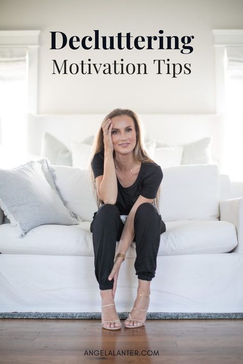 Decluttering motivation.We all need it sometimes. Well, to be fair, some of us need it a lot more than others. 9 Brilliant Decluttering Motivation Tips. Decluttering Ideas for Your Home. Decluttering Tips to clean and organize your home. How To Declutter. | Hello Gorgeous by Angela Lanter Deep Decluttering, Decluttering Ideas Before And After, Decluttering Tips Clutter Free Home, How To Declutter Your Home, How To Be A Minimalist Declutter, Declutter Motivation, Declutter Motivation Quotes, Declutter Inspiration, Guide To Decluttering Home