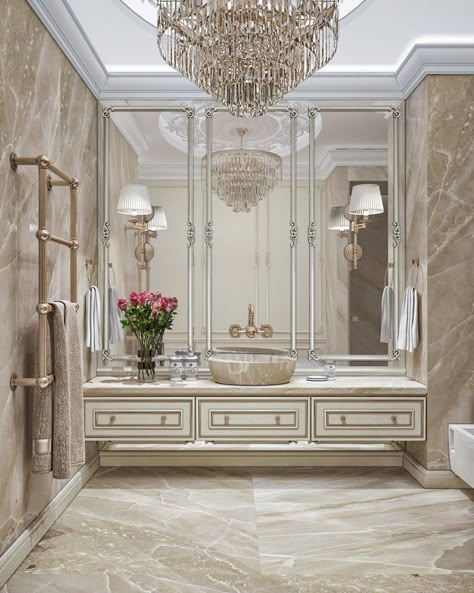 Luxury Bathroom Master, Winter Train, White Lamps, Master Baths, Luxury Bathroom Master Baths, Interior Design Pictures, Bathroom Master, Classic Interior Design, Classic Bathroom