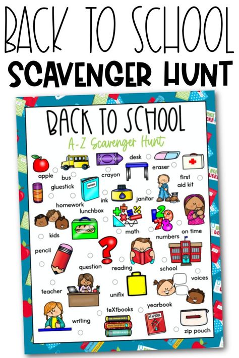 Back to School Scavenger Hunt - Ice Cream n Sticky Fingers Back To School Scavenger Hunt, Creative School Lunches, School Scavenger Hunt, Voice Teacher, Sticky Fingers, Gifts Creative, School Lunch Ideas, Tips For Parents, School Related