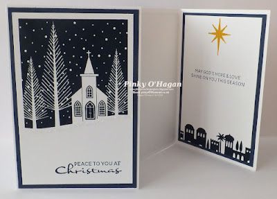 Stampin Up Peace To You, Chicken Cards, Cards For Christmas, Christmas Peace, Christmas Religious, Stamping Projects, Silhouette Cards, Cas Cards, Stamp Projects