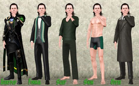 Best known for his portrayal of Marvel Supervillain, Loki Sims 4 Loki Cc, Loki Clothes, Tom Hiddleston Quotes, Loki Laufeyson, Contemporary Outfits, Tom Hiddleston Loki, Sims 4 Cc Finds, Sims 2, Sims 4 Clothing