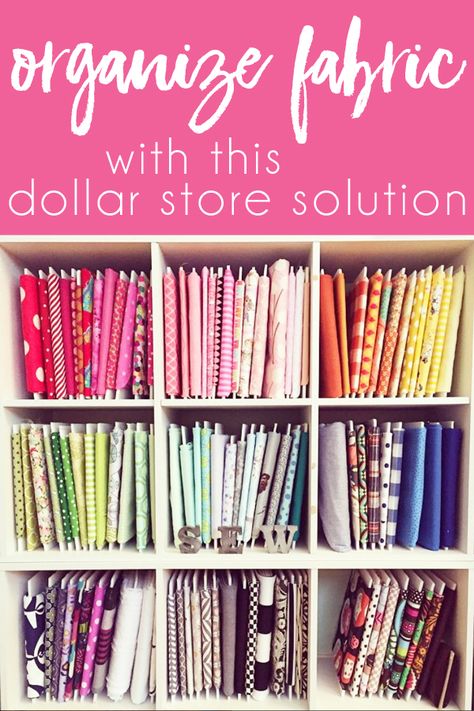 Sewing Room Organization Ideas, Fabric Storage Ideas, Fabric Storage Solutions, Small Sewing Rooms, Sewing Room Inspiration, Room Organization Ideas, Sewing Room Storage, Sewing Spaces, Build Furniture