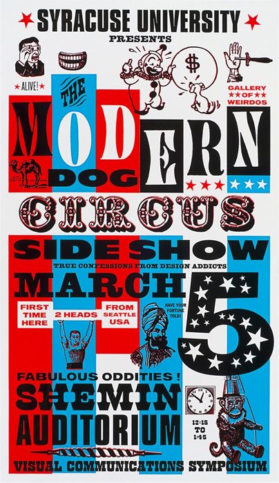 retro circus typography Circus Typography, Modern Circus, Aiga Design, True Confessions, Seattle Usa, Font Love, Circus Poster, Poster Project, Syracuse University