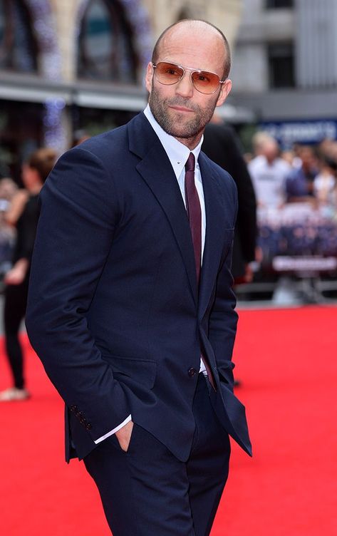 Men’s Suits John Statham Red carpet Red Carpet Men Fashion, John Statham, Jason Statham Body, جيسون ستاثام, Jason Stratham, A Man In A Suit, Man In A Suit, Septième Art, Men With Street Style