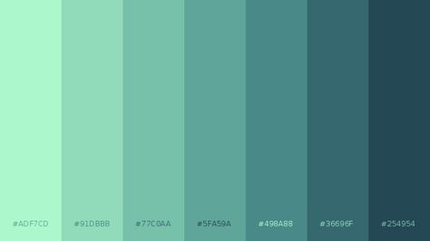 Seafoam Seafoam Color Scheme, Seafoam Colour Palette, Mint Pallete Color, Seafoam Green Palette, Mint Green Colour Palette, Seafoam Color Palette, Seafoam Palette, Seafoam Green Color Palette, Teal Color Palettes