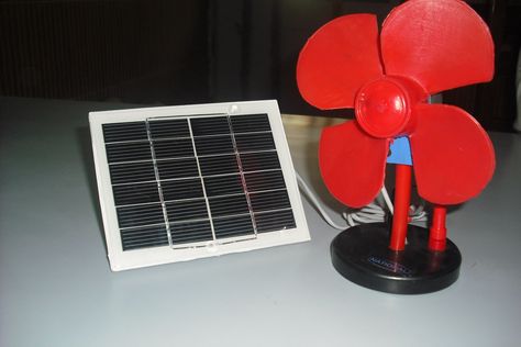 Solar Fan Electric Fan Aesthetic, Fan Aesthetic, Solar Fan, Solar Electric, Electric Fan, Table Fan, Solar, Home Appliances, Fan