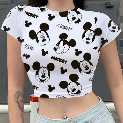 Vintage crop tops