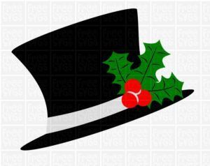 Christmas Top Hat FREE SVG file Christmas Top Hat, Christmas Svgs, Snowman Hat, Frosty The Snowman, A Christmas Carol, Snowman Faces, Lightbulbs, Christmas Tops, Christmas Svg Files