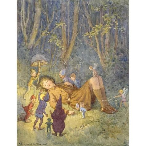 Margaret Tarrant, Folklore Art, Fairytale Illustration, Fairies Elves, Vintage Fairies, Flower Fairies, Illustration Vintage, Fairytale Art, Art Et Illustration