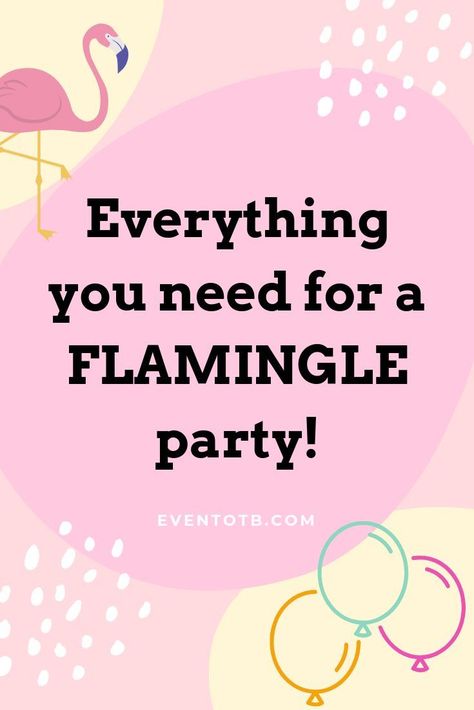 Flamingo Party Food, Flamingle Bachelorette Party, Flamingo Party Favors, Flamingle Bachelorette, Flamingo Party Supplies, Flamingle Party, Flamingo Pool Parties, Pink Flamingo Party, Flamingo Themed Party