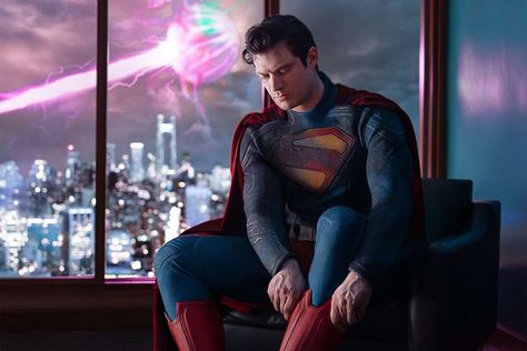 'Superman' first look unveils David Corenswet as the Man of Steel Superman 2025, Art Dc Comics, Superman Movie, Comic Superman, First Superman, Superman Suit, Superman Film, Superman Wallpaper, Superman Costumes