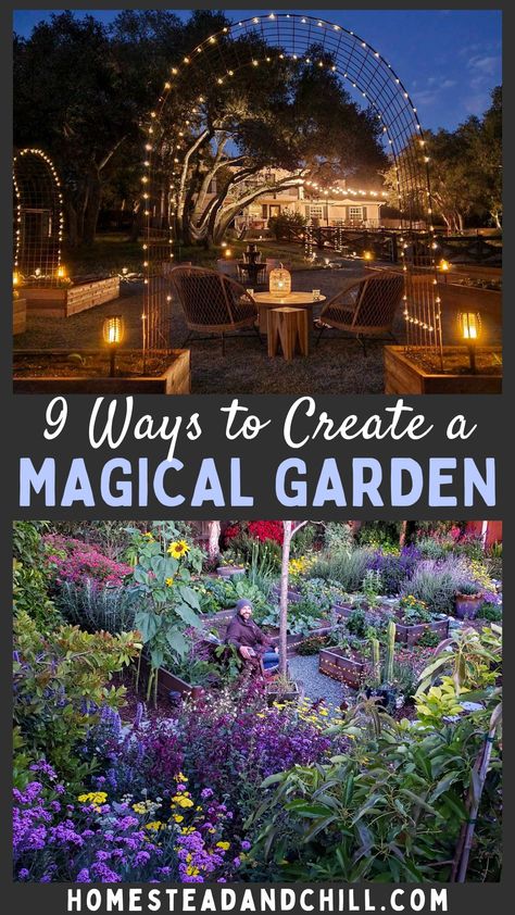 Turning Yard Into Garden, Outdoor Gardens Ideas, Magic Garden Ideas, House Garden Ideas Outdoors, Landscaped Garden Ideas, Garden Sectioning Ideas, Outdoor Gardens Design Backyards, Decorative Garden Ideas, Big Garden Ideas Landscaping