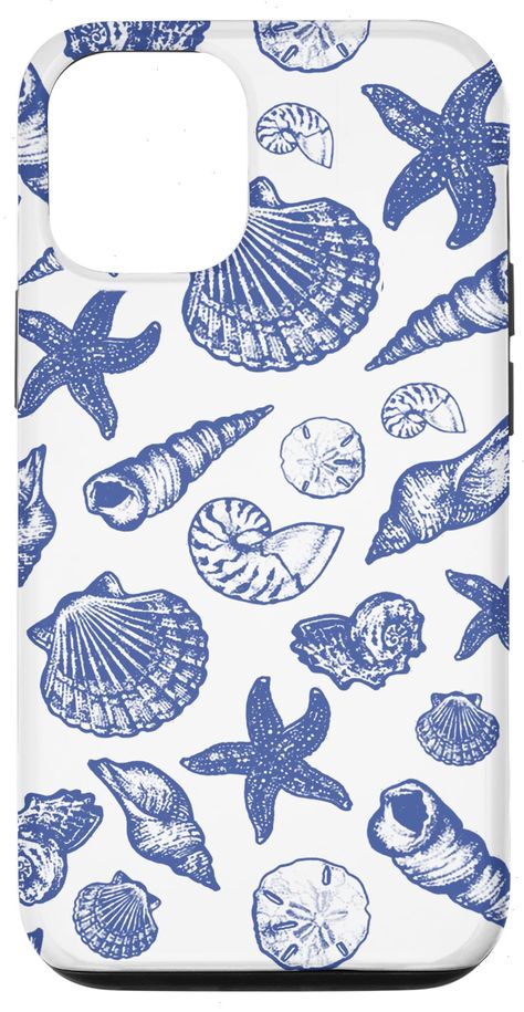 Seashell Aesthetic, Seashell Phone Case, Preppy Phone, Beach Phone Case, Preppy Phone Case, Summer Phone Cases, Bow Coquette, Girl Phone Cases, Bow Bow