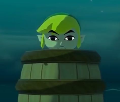 Barrel Link The Legend Of Zelda, Legend Of Zelda, Barrel, Zelda, Green