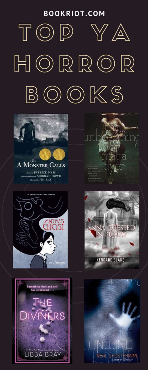 Top Horror Books, Ya Horror Books, Horror Books For Teens, Scary Books, Big Books, Read List, Middle Grade Books, Horror Book, Award Winning Books