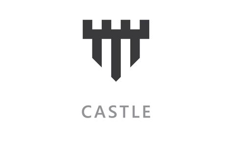 Castle Logo, Castle Vector, Icon Template, Minimalist Icons, Ad Template, Castle Designs, Logo Icon, Web Templates, Design Ad