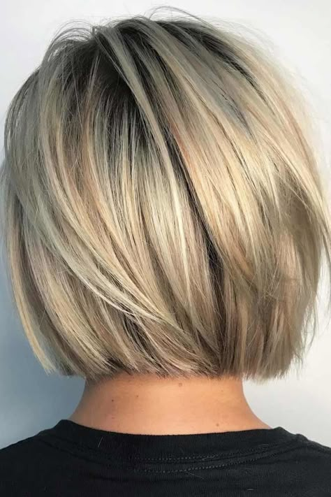 Latest Bob Hairstyles, Graduated Bob Haircuts, Blonde Bob Hairstyles, Choppy Bob Hairstyles, Bob Haircut For Fine Hair, Layered Bob Hairstyles, Bob Hairstyles For Fine Hair, Short Bob Haircuts, Penteado Cabelo Curto