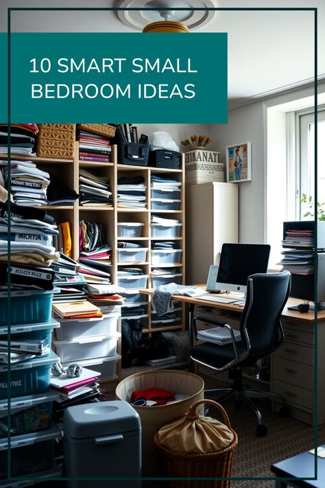 Are you struggling to keep your small bedroom organized? Transform your tiny space into a tidy and inviting retreat with these 10 innovative organization ideas! From clever storage solutions like under-bed drawers and multi-functional furniture, to beautiful décor tips that enhance the coziness of your room, inspiration is just a pin away. Remember, every little change brings a big difference. Take action now and see how you can revive your space to better reflect your dreams and style—little steps lead to big results every time! Storage For Small Bedrooms, Small Bedroom Organization Ideas, Organize Small Spaces, Bedroom Organization Ideas, Storage Hacks Diy, Small Bedroom Organization, Bed Drawers, Bedroom Hacks, Self Storage Units