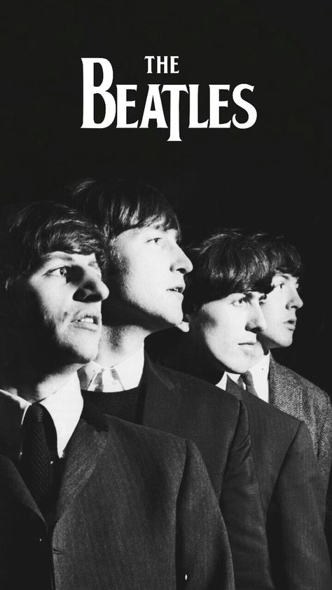 The Beatles lockscreen Beatles Iphone Wallpaper, The Beatles Poster, Beatles Fan Art, Beatles Wallpaper, Beatles Poster, Rock Band Posters, Beatles Photos, Vintage Music Posters, Beatles Pictures