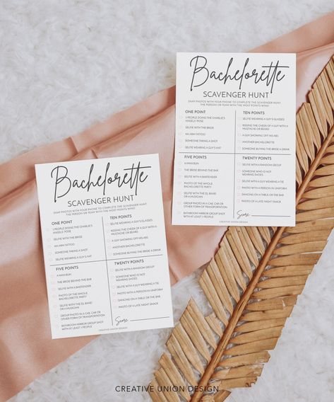 Scavenger Hunt Bachelorette Party Game, Bachelorette Party Game Template, Bachelorette Activity, Hen Party Game, Download, Modern Minimalist Scavenger Hunt Bachelorette Party, Game Bachelorette Party, Bachelorette Scavenger Hunt, Bachelorette Party Game, Printable Programs, Hen Party Games, Bachelorette Decorations, Game Template, Bachelorette Games