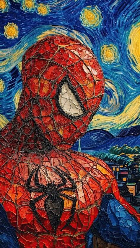 Spiderman Wall Painting, Wallpaper Artist, Bad Christmas, Spiderman Christmas, Spiderman Man, Spiderman Wallpaper, Medusa Tattoo Design, Wallpapers Anime, Lit Wallpaper