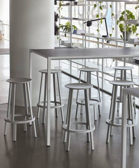 Space Dividers, Designer Bar Stools, Flexible Space, Mesa Exterior, Danish Furniture, Meeting Table, Office Workspace, Kitchen Stools, Herman Miller