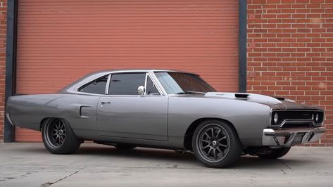 This car was in two Fast and Furious movies. 1970 Roadrunner Plymouth, 70 Roadrunner, 1970 Roadrunner, 1970 Plymouth Roadrunner, Chevrolet Sedan, Classic Muscle Cars, Plymouth Road Runner, Stunt Doubles, Dodge Muscle Cars