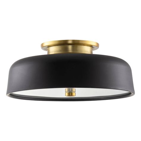 My Favorites Lists | Wayfair Flush Ceiling Lights Hallways, Black And Gold Flush Mount Light, Black Flush Mount Ceiling Lights, Organic Transitional, Rental Remodel, Black Flush Mount Light, Shared House, Home Decor Exterior, Farmhouse Lights