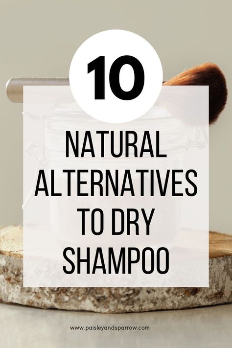 Here are 10 different dry shampoo alternatives that you can try on your hair today! Most of these are completely natural that you already have in your home. What To Use Instead Of Dry Shampoo, Dry Shampoo Alternative, Organic Dry Shampoo, Shampoo Alternative, Natural Dry Shampoo, Skincare Shop, Best Dry Shampoo, Vinegar Rinse, Diy Dry Shampoo