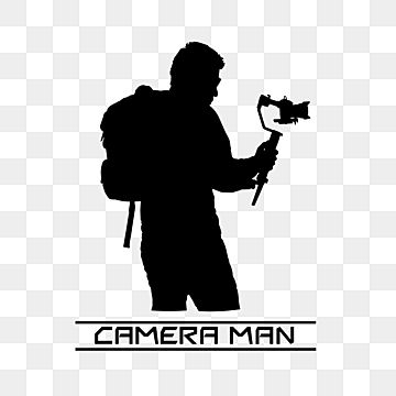 Camera Man Logo, Iphone 7 Wallpaper Backgrounds, Photographer Silhouette, Video Logo Design, Photography Silhouette, Camera Tattoos, Camera Logos Design, Logo Camera, Man Png