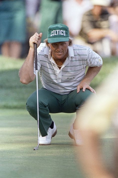 Greg Norman | Golfweek 90 Fashion Men, Golf Style Men, Boston Celtics Cap, Golf Logo Design, Golf Fashion Men, Mens Golf Fashion, Famous Golfers, Square Magazine, Cute Golf Outfit