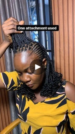 One Attachment Hairstyles, Nigerian Hairstyles With Attachment, All Back Hairstyle With Attachment, Attachment Hairstyles, Ghana Weaving, Hair Catalog, Quick Braided Hairstyles, Easy Braids, Hairstyles Braids