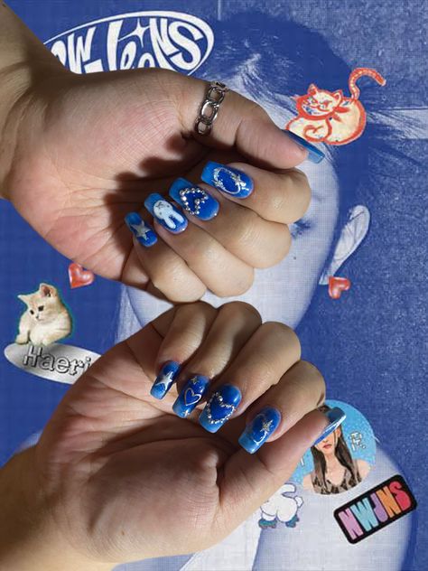 NewJeans inspired nails x Miffy Newjeans Nails, Inspired Nails, Nails