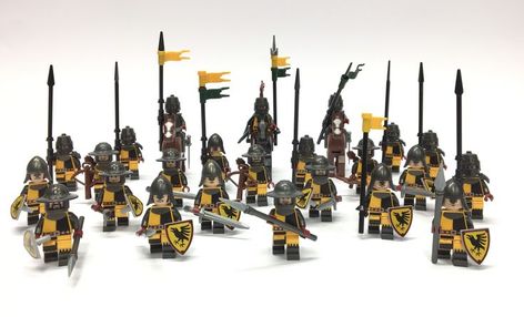 Lego Figurine, Lego Decorations, Lego Knights, Lego Army, Micro Lego, Lego Custom Minifigures, Lego Minifigs, Lego Castle, Lego Construction