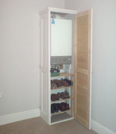 Found on Bing from www.pinterest.com Airing Cupboard Storage, Cabinet Doors Ideas, Boiler Cover Ideas, Storage Ideas Cabinets, Ikea Kitchen Wall Cabinets, Cupboard Storage Ideas, Kitchen Cabinet Door Ideas, Boiler Cover, Boiler Cupboard