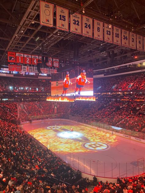 philadelphia flyers, gritty, ice hockey, hockey rink Flyers Hockey Aesthetic, Hockey Aesthetic, Flyers Hockey, Sports Marketing, Ice Rink, Philadelphia Flyers, Sports Teams, Hockey Rink, Ice Hockey