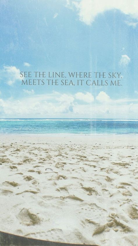 Moana said it best - #ocean #oceanlove #moana #islandlife #happyplace Moana Quotes, Sky Meets The Sea, How Far Ill Go, Moana Disney, Florida Orlando, Quote Wallpaper, Phone Wallpaper Quotes, Disney Songs, Disney Moana