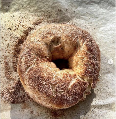 Easy Cinnamon Sugar Bagel - Taylor Likes Greek Yogurt Bagels, Yogurt Bagels, Spiced Cashews, Buffalo Chicken Tacos, Feta Chicken, Salad Sauce, Coconut Almond, Easy Cinnamon, Chai Spice