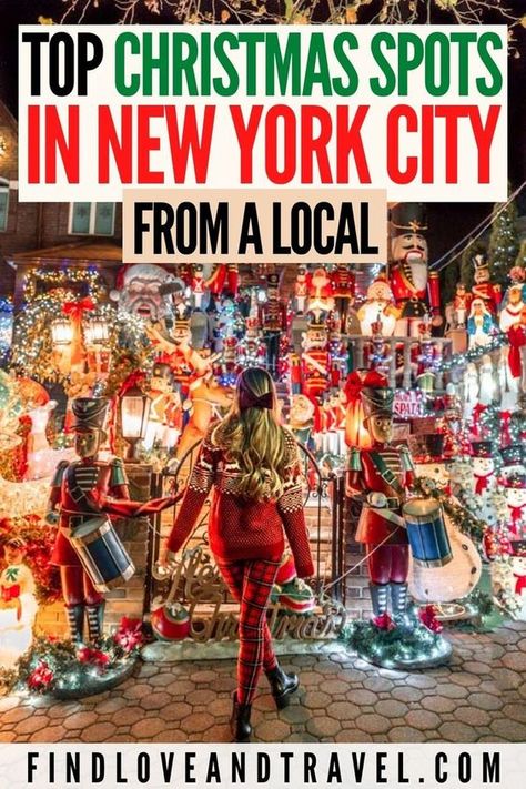 Things To Do In New York City In December, New York Itenary Christmas, How To Dress For Nyc In December, Christmas In Nyc Itinerary, Nyc Christmas Restaurants, Nyc Tourist Outfit Winter, One Day In Nyc At Christmas, Things To Do In Nyc At Christmas Time, Nyc At Christmas Time