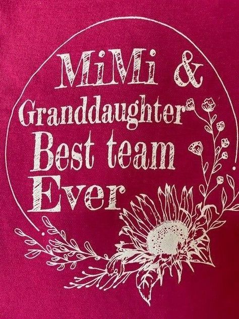 Mimi Quotes, Granddaughter Quotes, Best Team Ever, Pen Pal Kit, Quotes About Grandchildren, Mimi Love, Cricut Christmas Ideas, Grandma Quotes, Mimi Gift