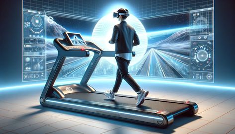 a cover image for an article about the virtual reality game War of Wizards VR. The image should evoke a mystical and magical-world featuring Vr Games Virtual Reality, Vr Treadmill, Physio Clinic, Vr Device, Virtual Environment, Vr Games, Interactive Game, Treadmill, Virtual Reality