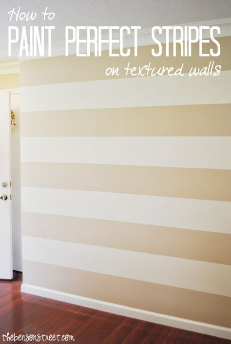 Horizontal Stripes On Wall, Painting Horizontal Stripes, Stripe Wall, Wood Walls, Striped Room, Striped Walls, Casa Country, Salon Suites, Interior Wallpaper